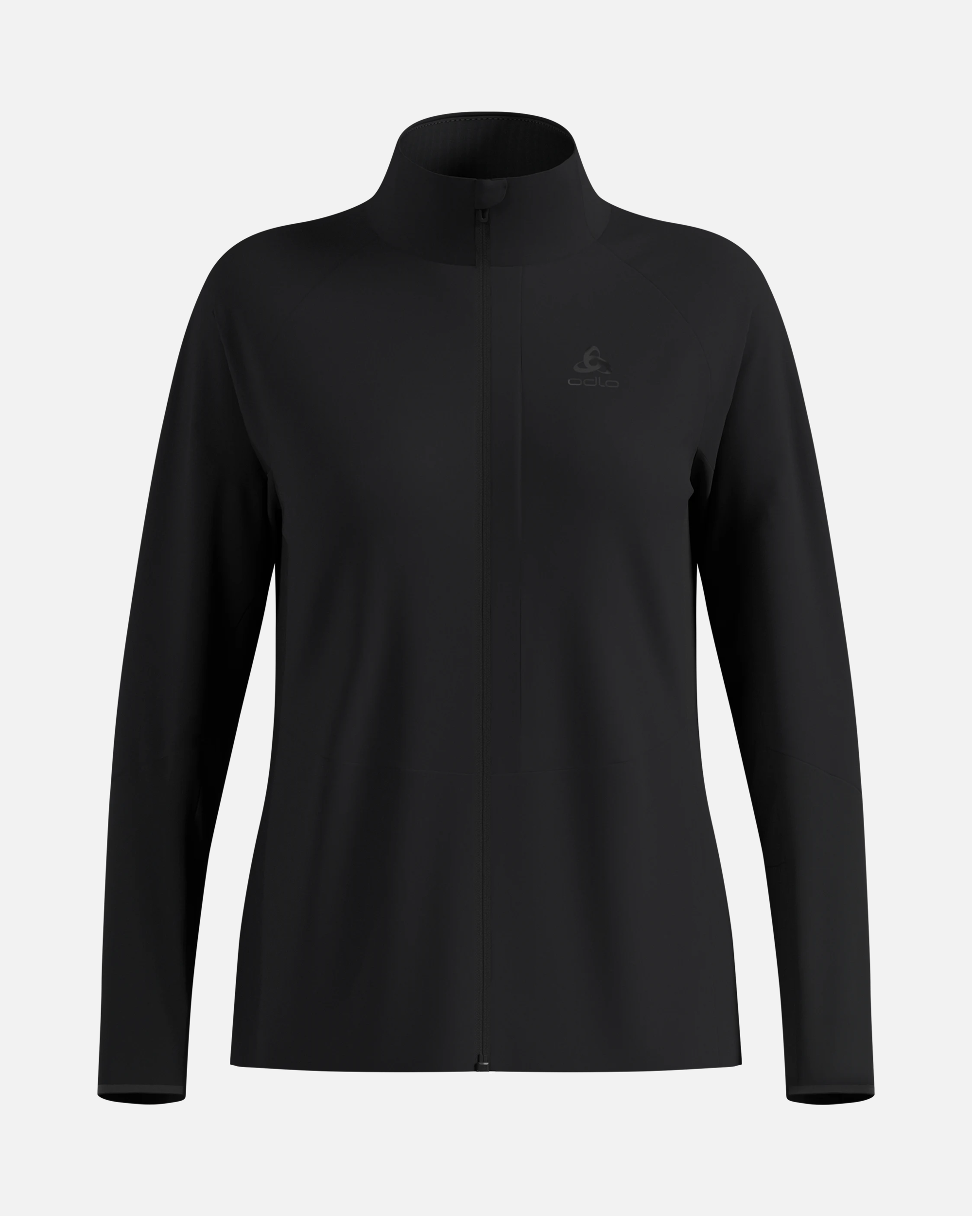 Odlo Zeroweight Elite Windproof Jacket, Black, WOMEN - Snö&Tö