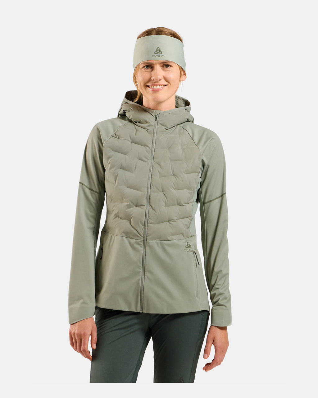 Odlo Zeroweight Insulator Jacket, Shadow, WOMEN - Snö&Tö