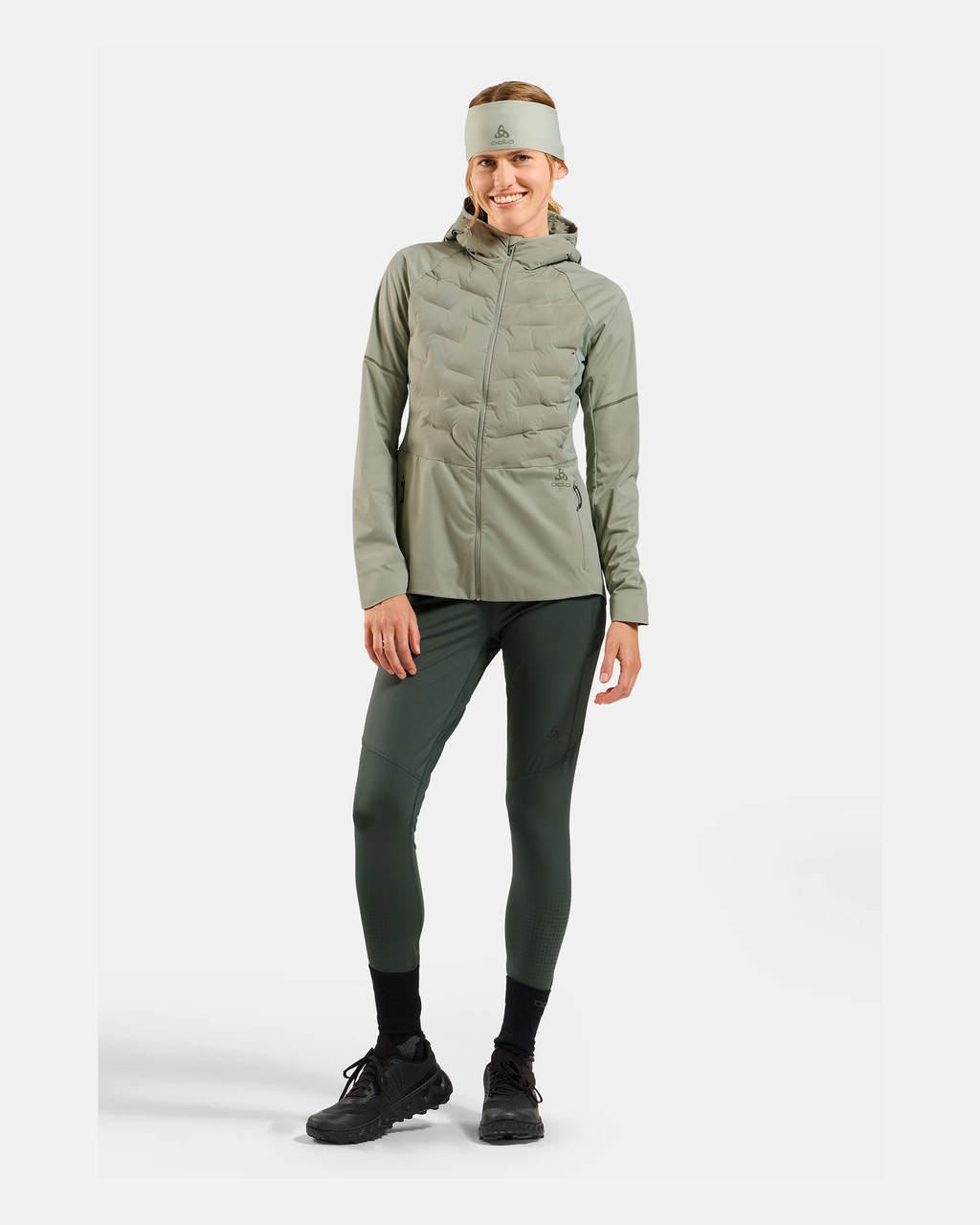Odlo Zeroweight Insulator Jacket, Shadow, WOMEN - Snö&Tö