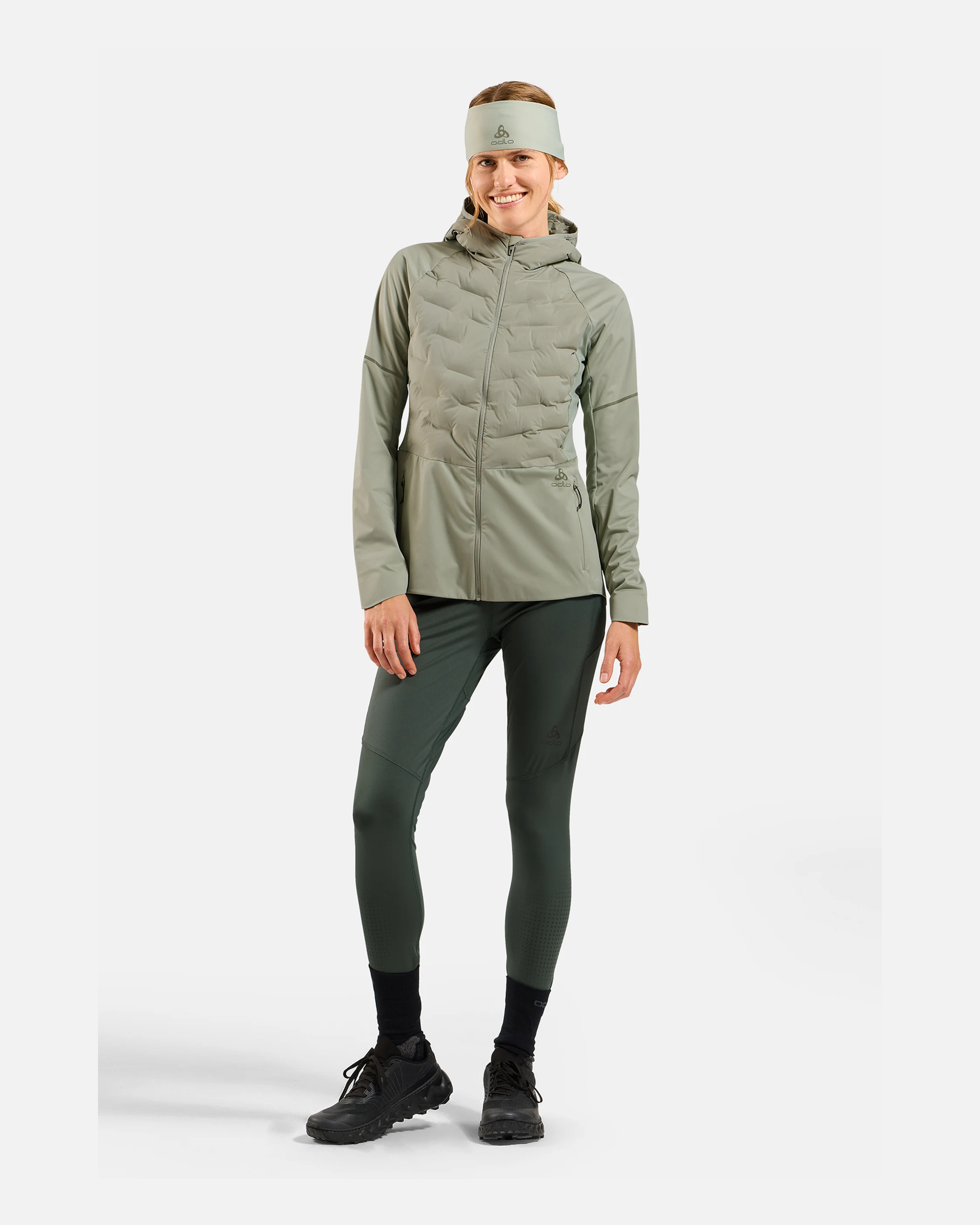 Odlo Zeroweight Insulator Jacket, Shadow, WOMEN - Snö&Tö