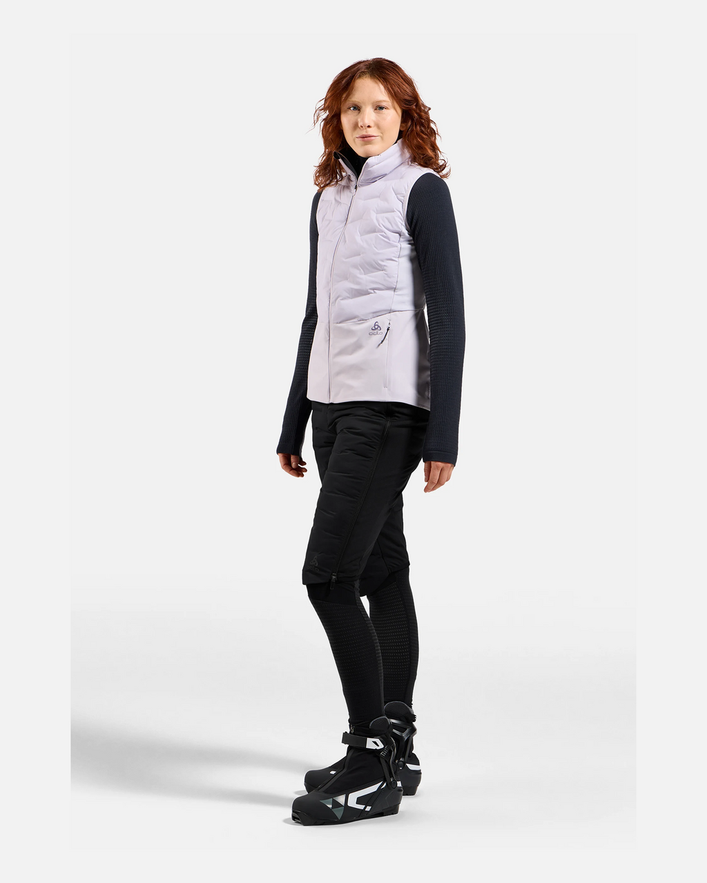 Odlo Zeroweight Insulator Short, Black, WOMEN - Snö&Tö