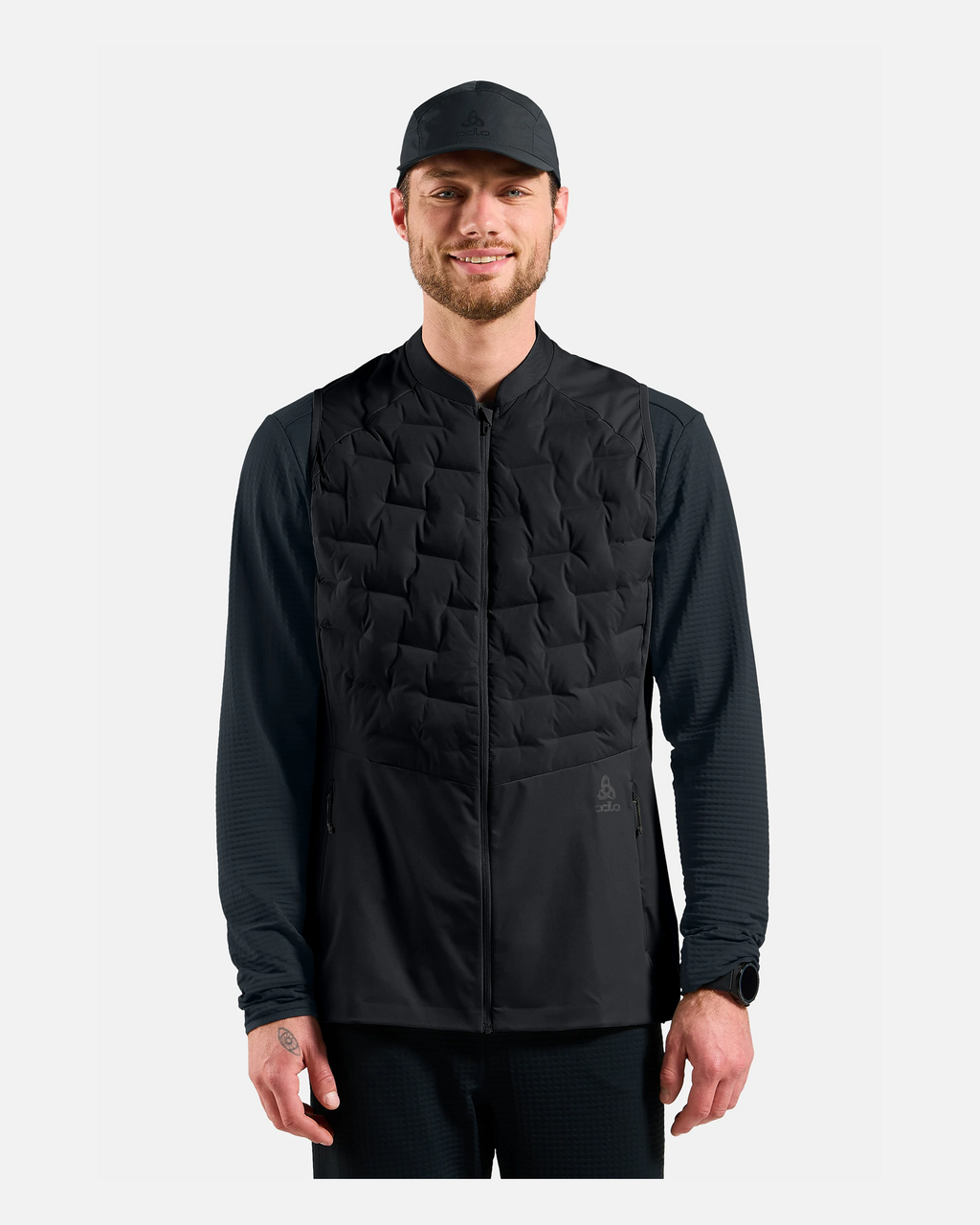 Odlo Zeroweight Insulator Vest, Black, MEN - Snö&Tö