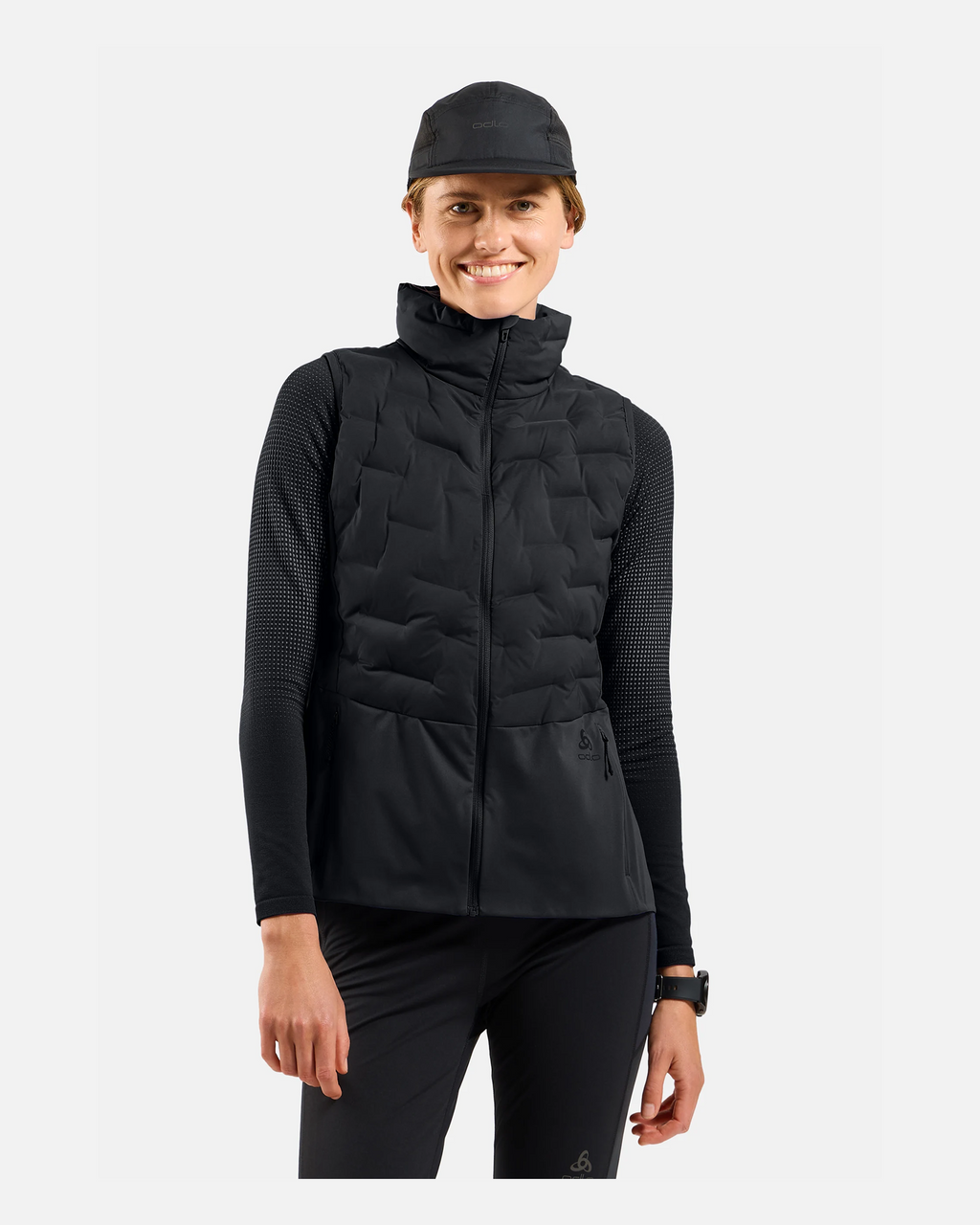 Odlo Zeroweight Insulator Vest, Black, WOMEN - Snö&Tö