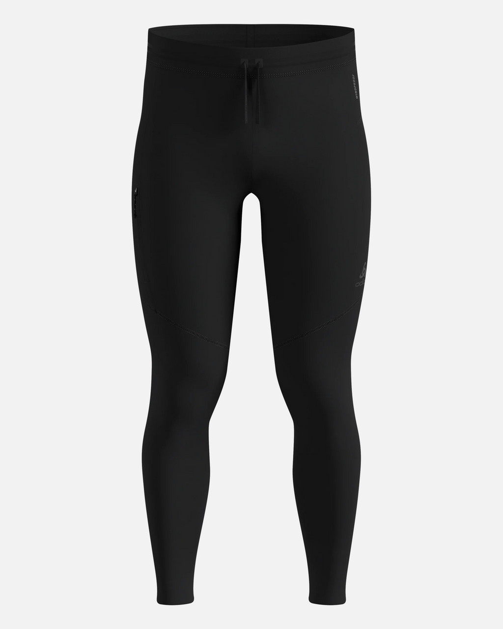 Odlo Zeroweight Pro Windproof Warm Tights, Black, MEN - Snö&Tö