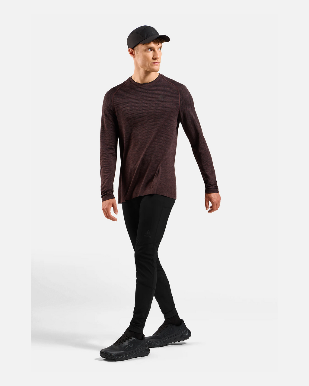 Odlo Zeroweight Warm Tights, Black, MEN - Snö&Tö