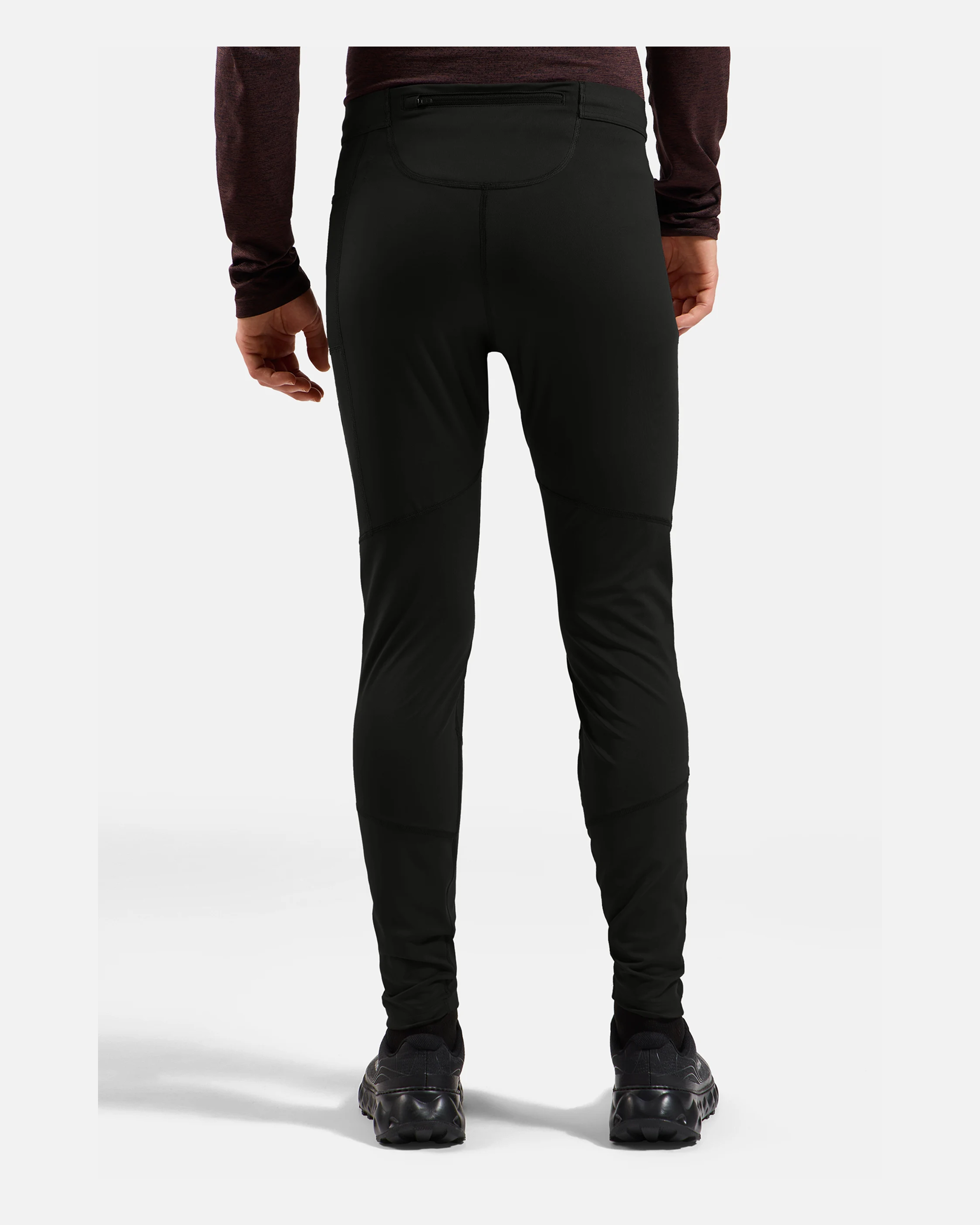 Odlo Zeroweight Warm Tights, Black, MEN - Snö&Tö