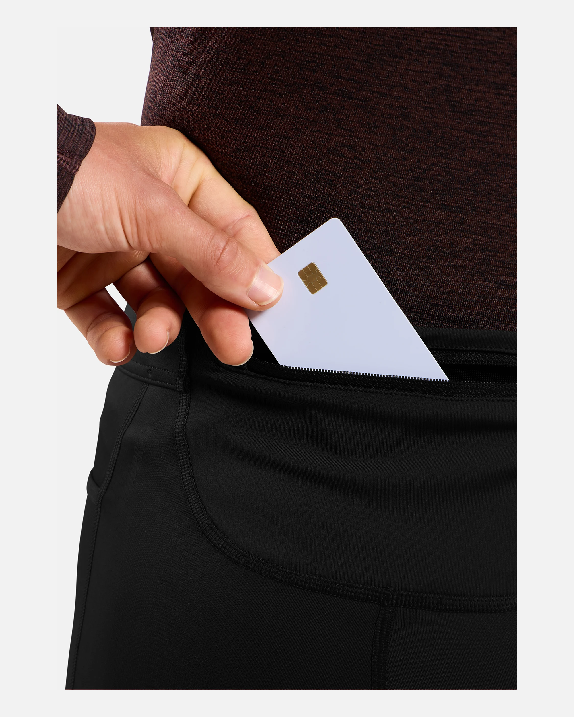 Odlo Zeroweight Warm Tights, Black, MEN - Snö&Tö