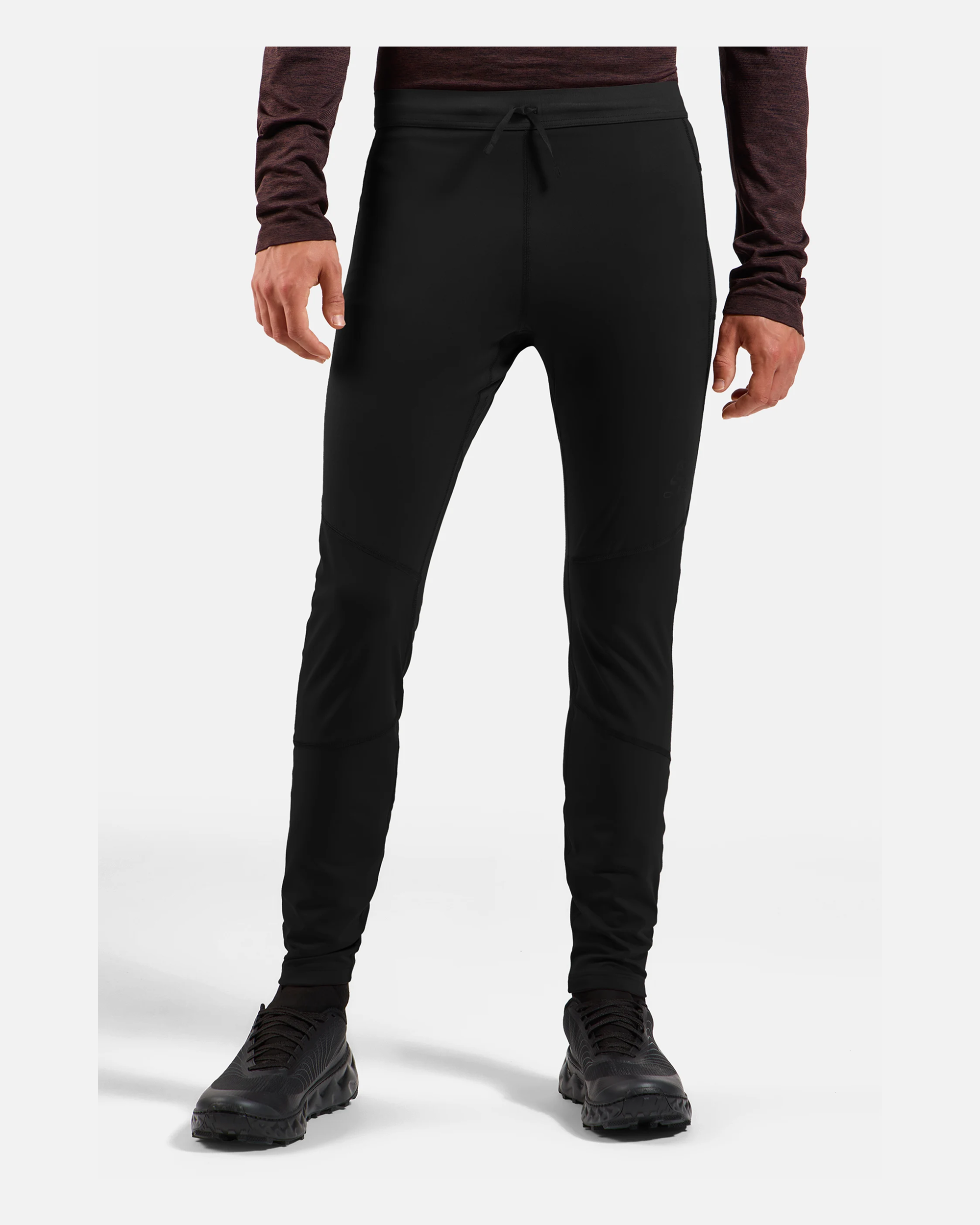 Odlo Zeroweight Warm Tights, Black, MEN - Snö&Tö
