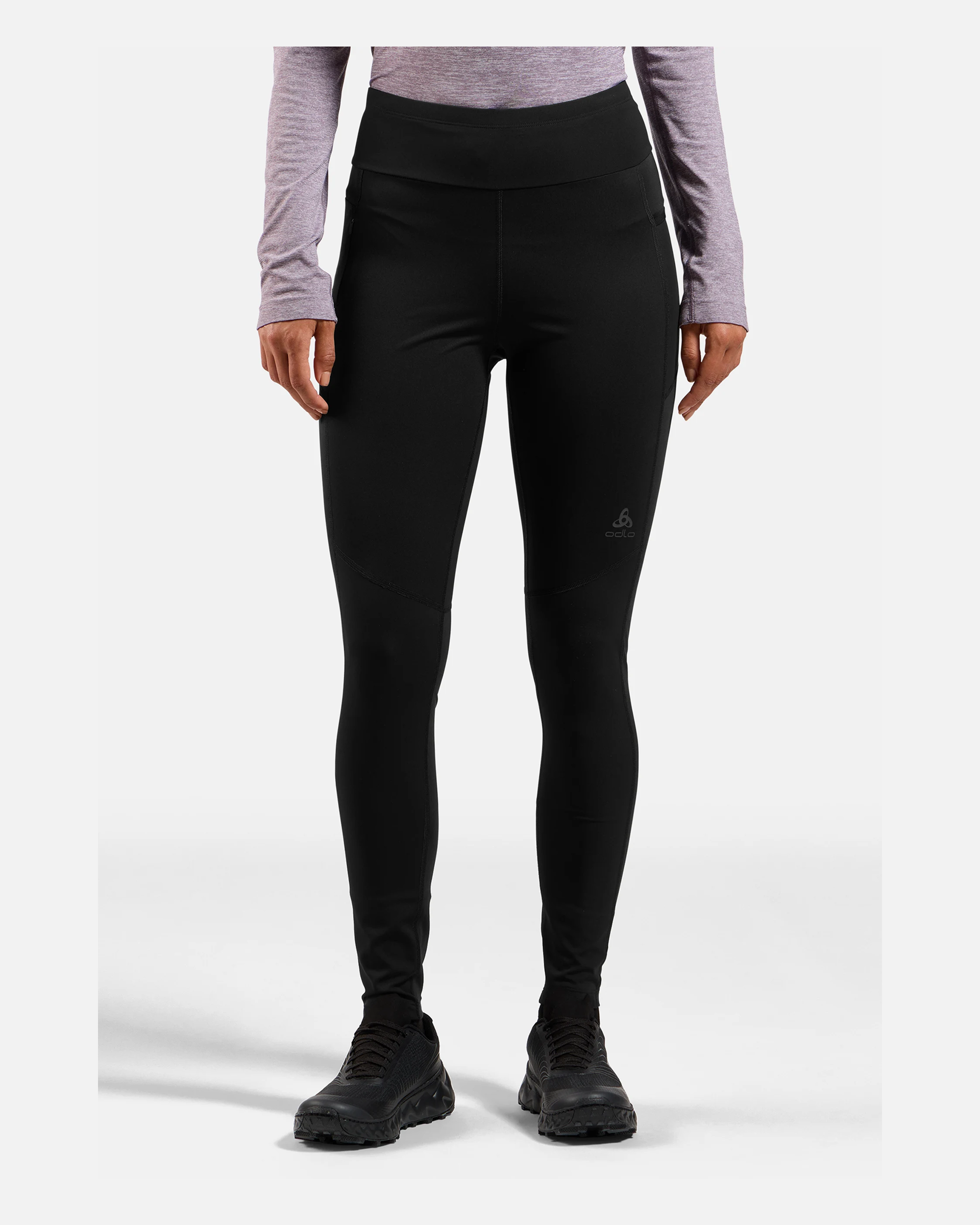 Odlo Zeroweight Warm Tights, Black, WOMEN - Snö&Tö