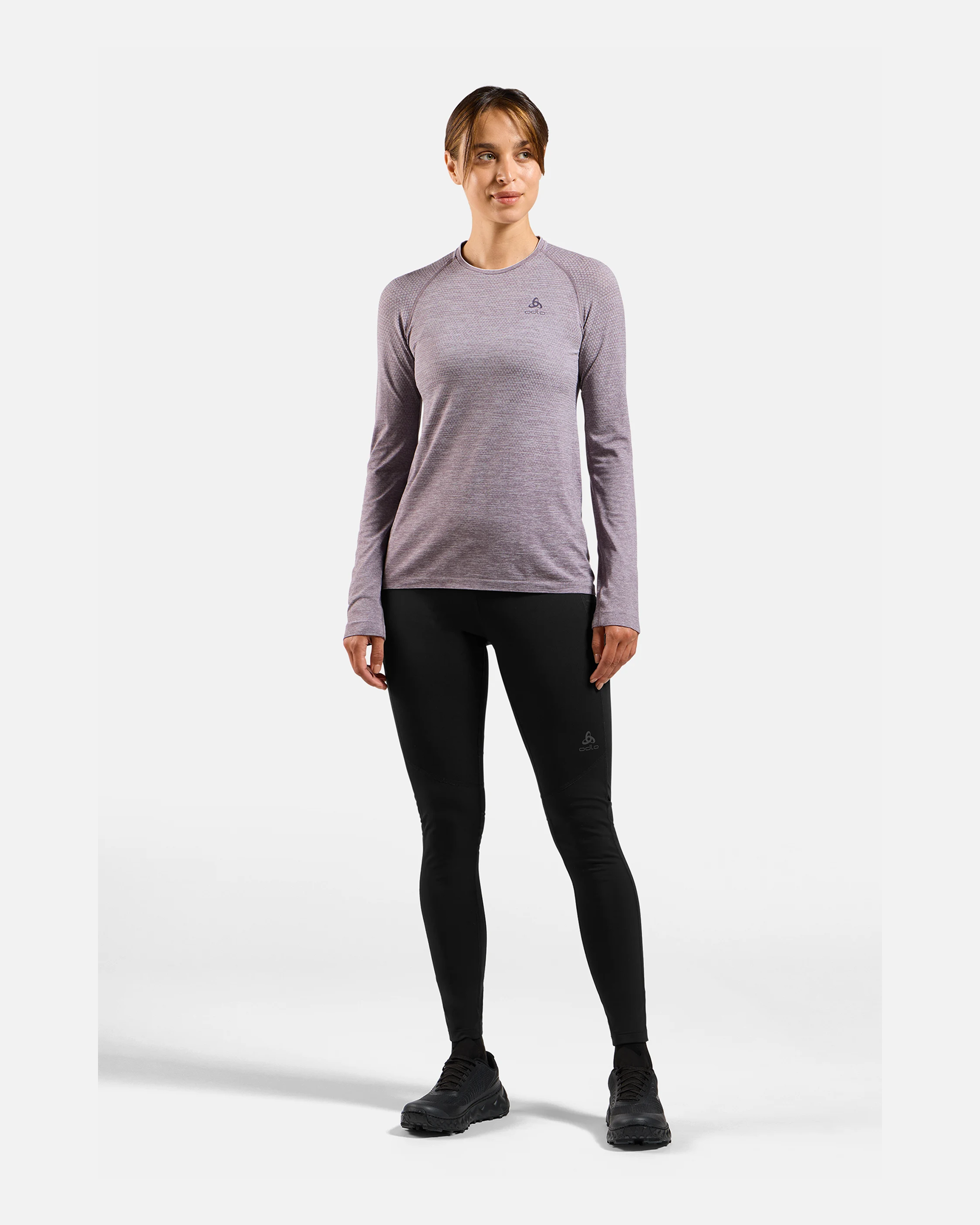 Odlo Zeroweight Warm Tights, Black, WOMEN - Snö&Tö