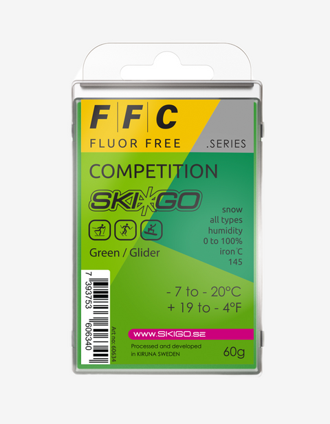 SKIGO FFC GREEN GLIDER, 60g - Snö&Tö