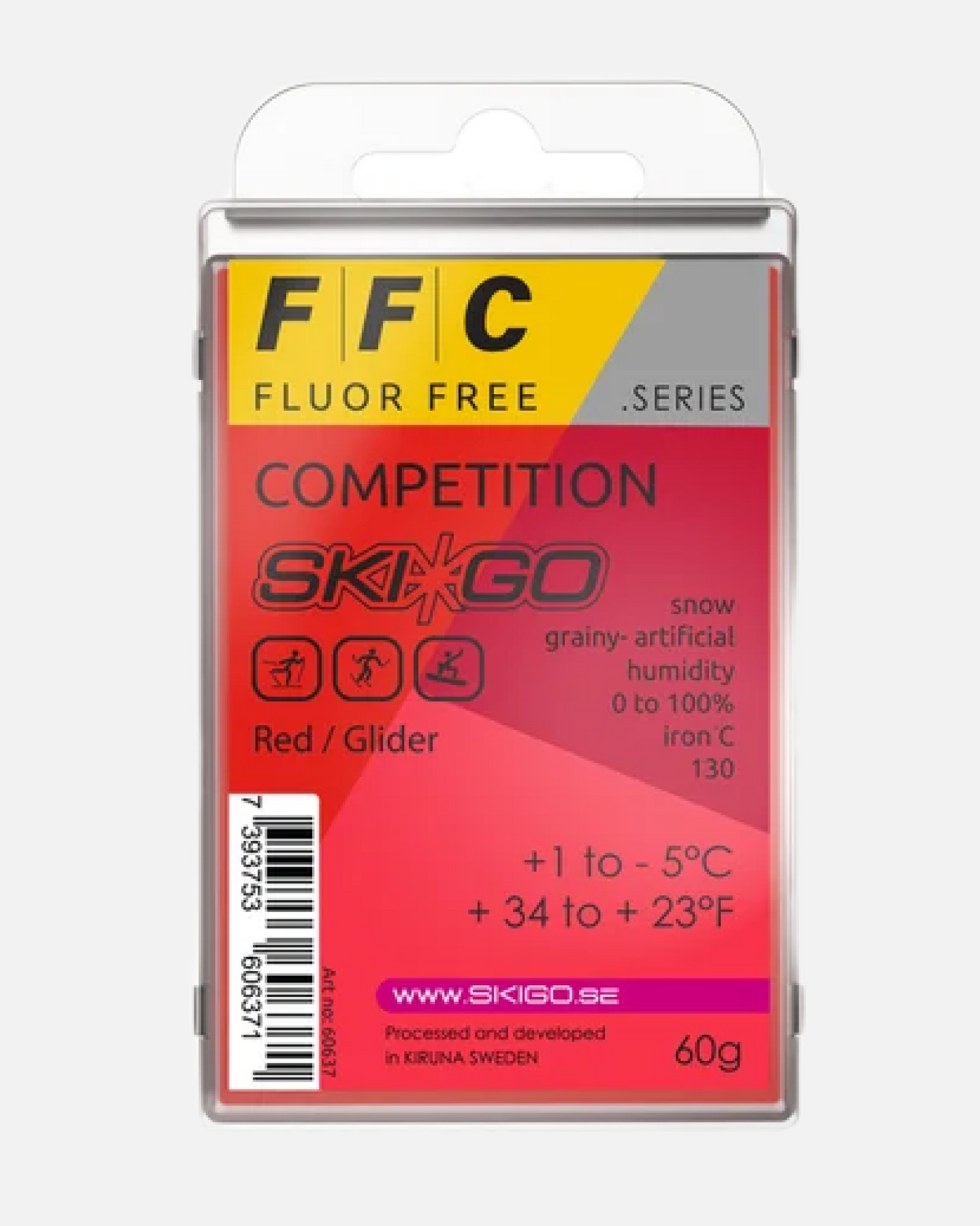 SKIGO FFC RED GLIDER, 60g