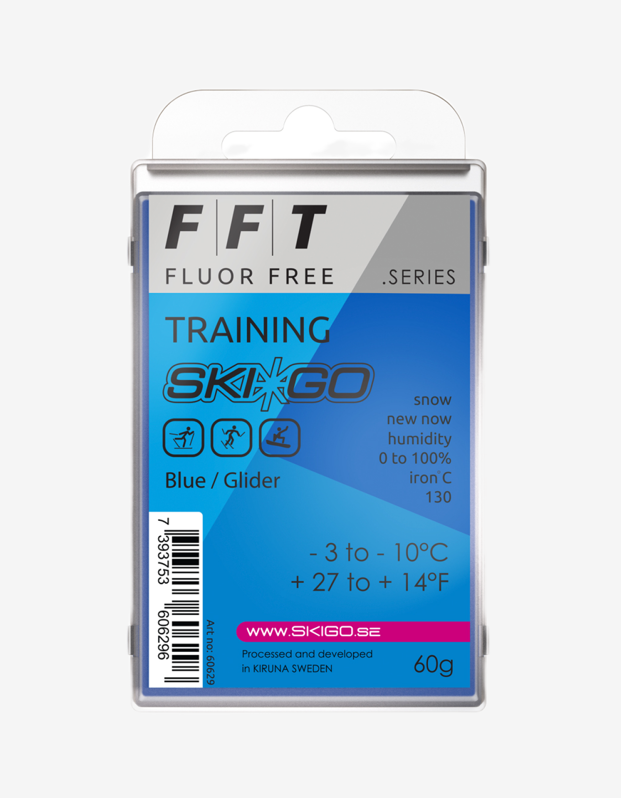 SKIGO FFT BLUE GLIDER, 60g - Snö&Tö