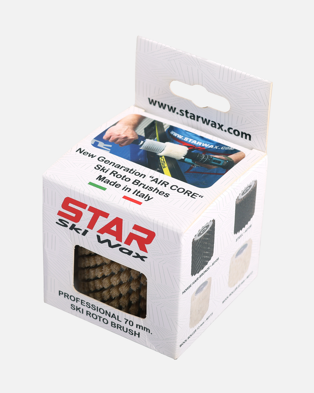 STAR SKI WAX Rotoborste UNICORN 70mm