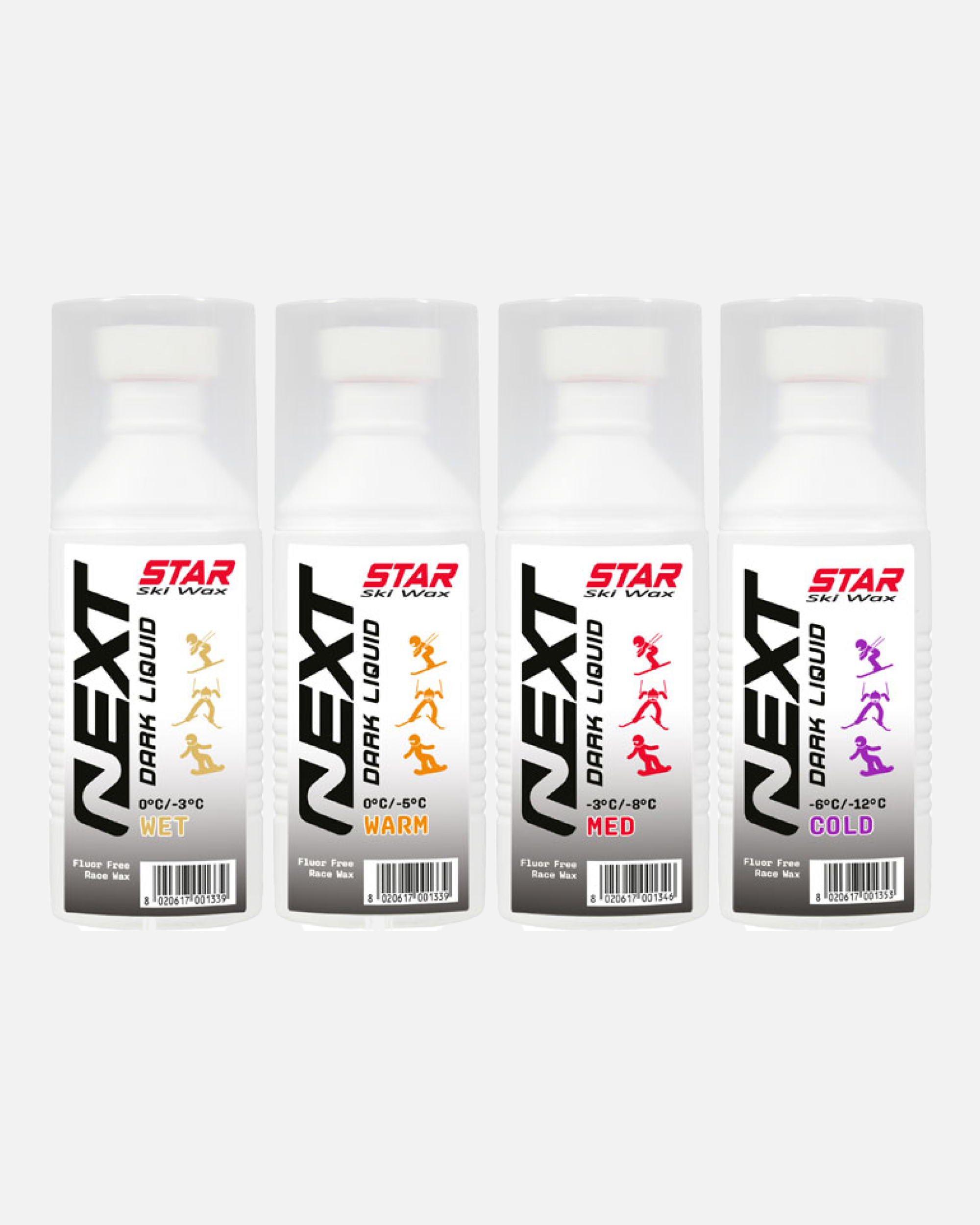 STAR SKI WAX NEXT Sponge Liquid Dark Race Wax