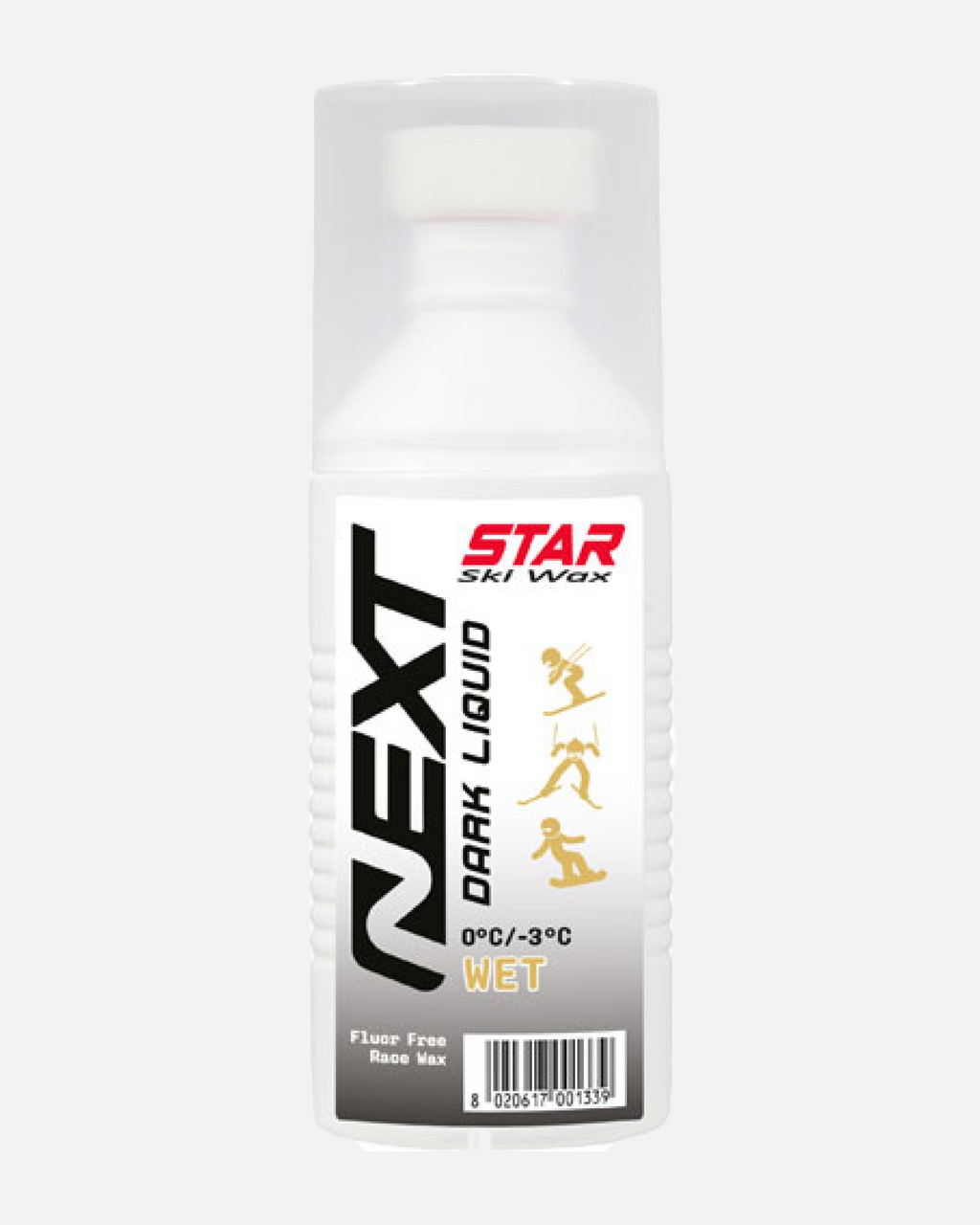 STAR SKI WAX NEXT Sponge Liquid Dark Race Wax