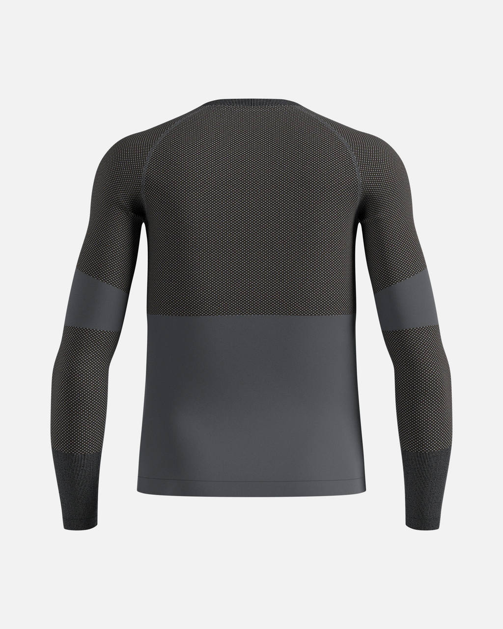 Odlo Fundamentals Performance Warm Bl Top Crew Neck L/S, Black, MEN - Snö&Tö