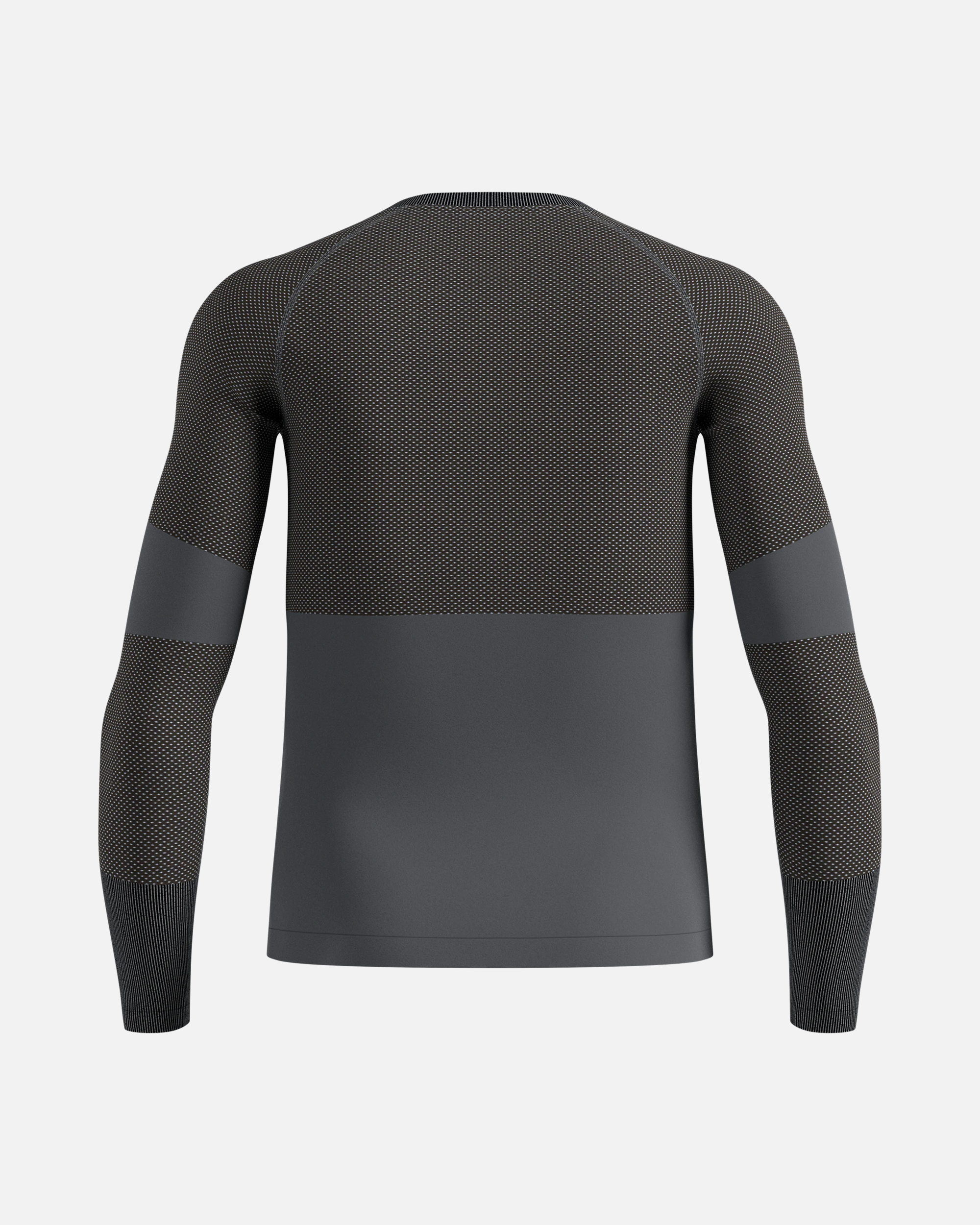 Odlo Fundamentals Performance Warm Bl Top Crew Neck L/S, Black, MEN - Snö&Tö