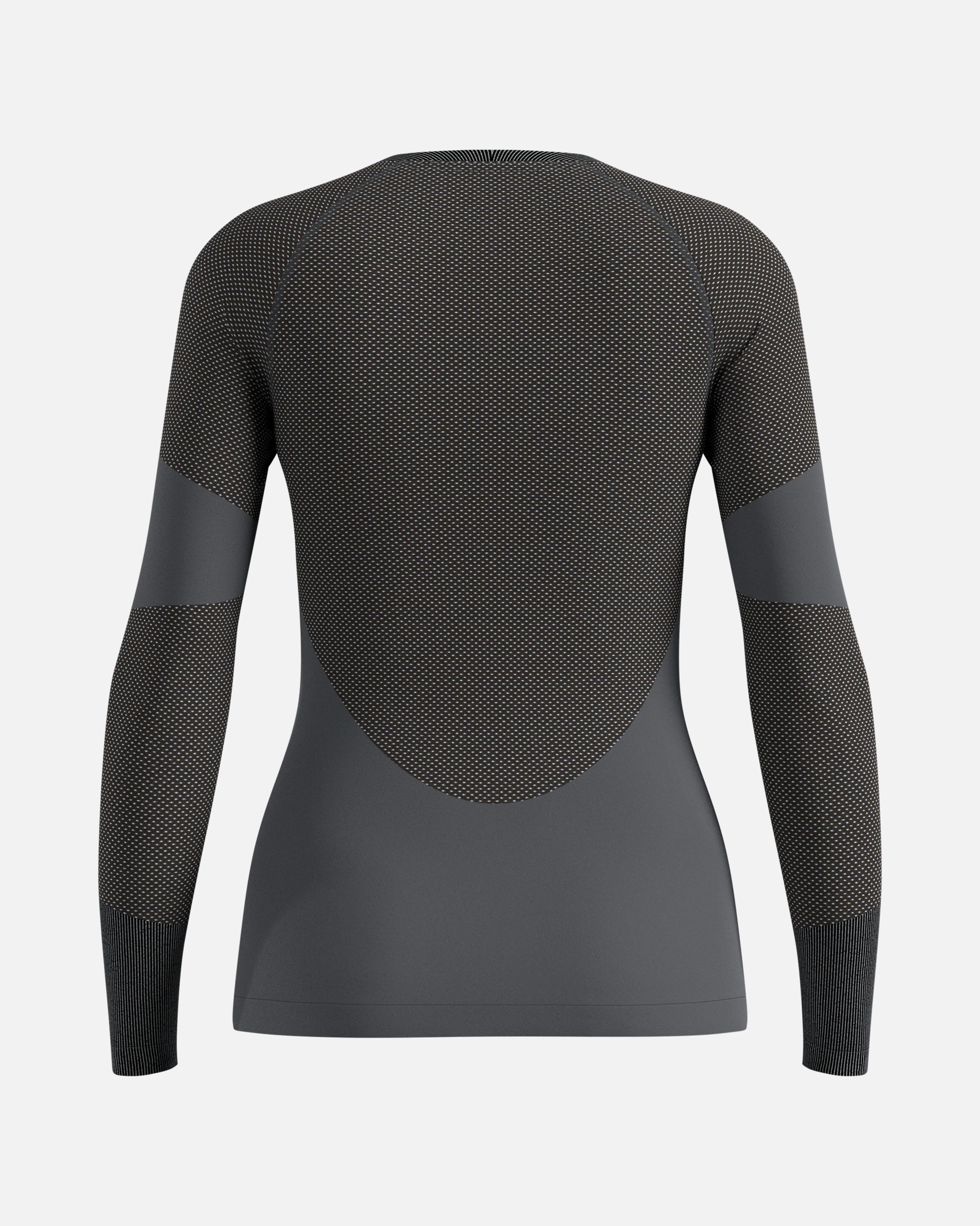 Odlo Fundamentals Performance Warm Bl Top Crew Neck L/S, Black, WOMEN - Snö&Tö