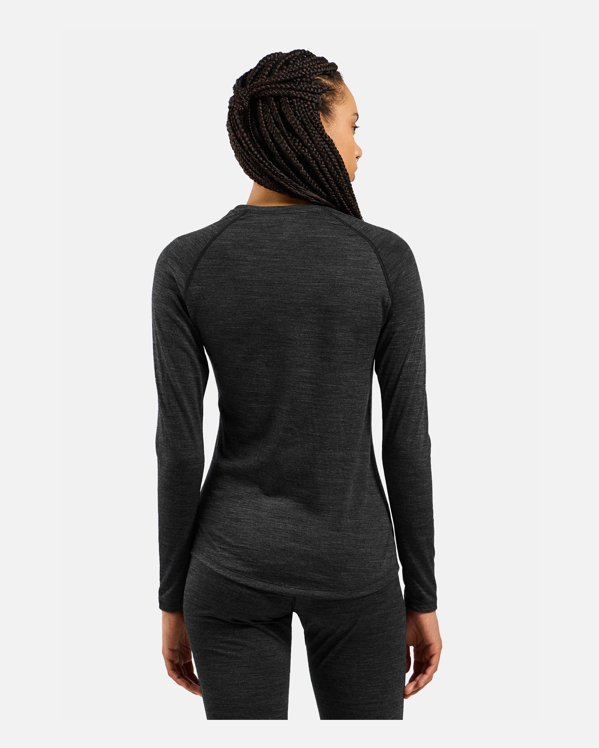 Odlo Natural Performance Pw 150 Bl Top Crew Neck L/S, WOMEN - Snö&Tö