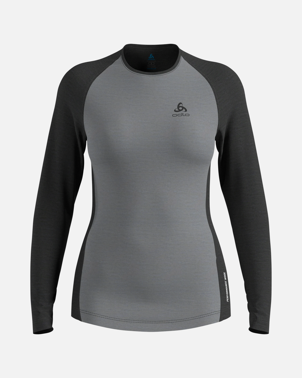 Odlo Natural Performance Pw 150 Bl Top Crew Neck L/S, WOMEN - Snö&Tö