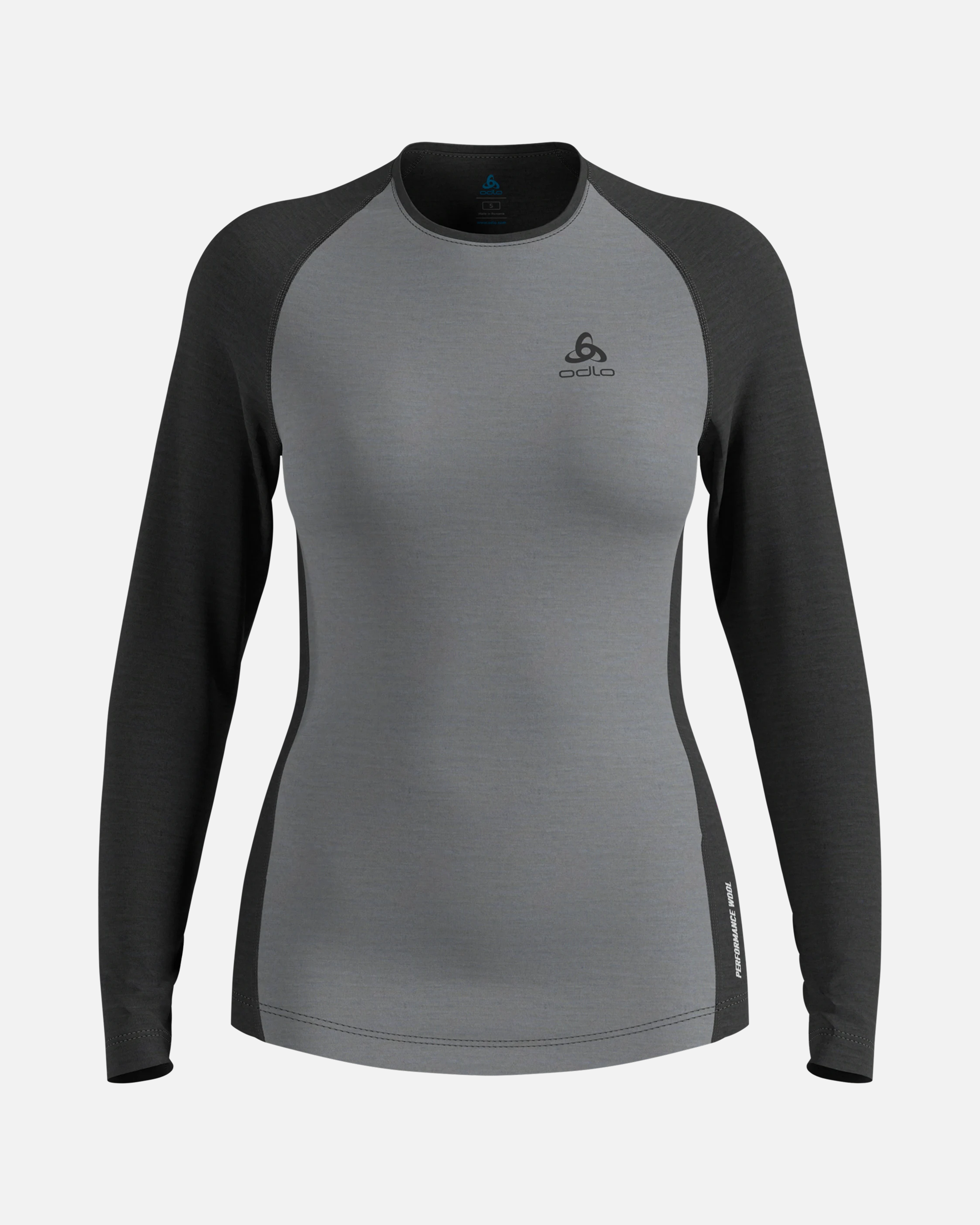Odlo Natural Performance Pw 150 Bl Top Crew Neck L/S, WOMEN - Snö&Tö