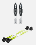Skigo Klassiska Rullskidor Aluminium med Rottefella (NNN) Rollerski Classic bindningar