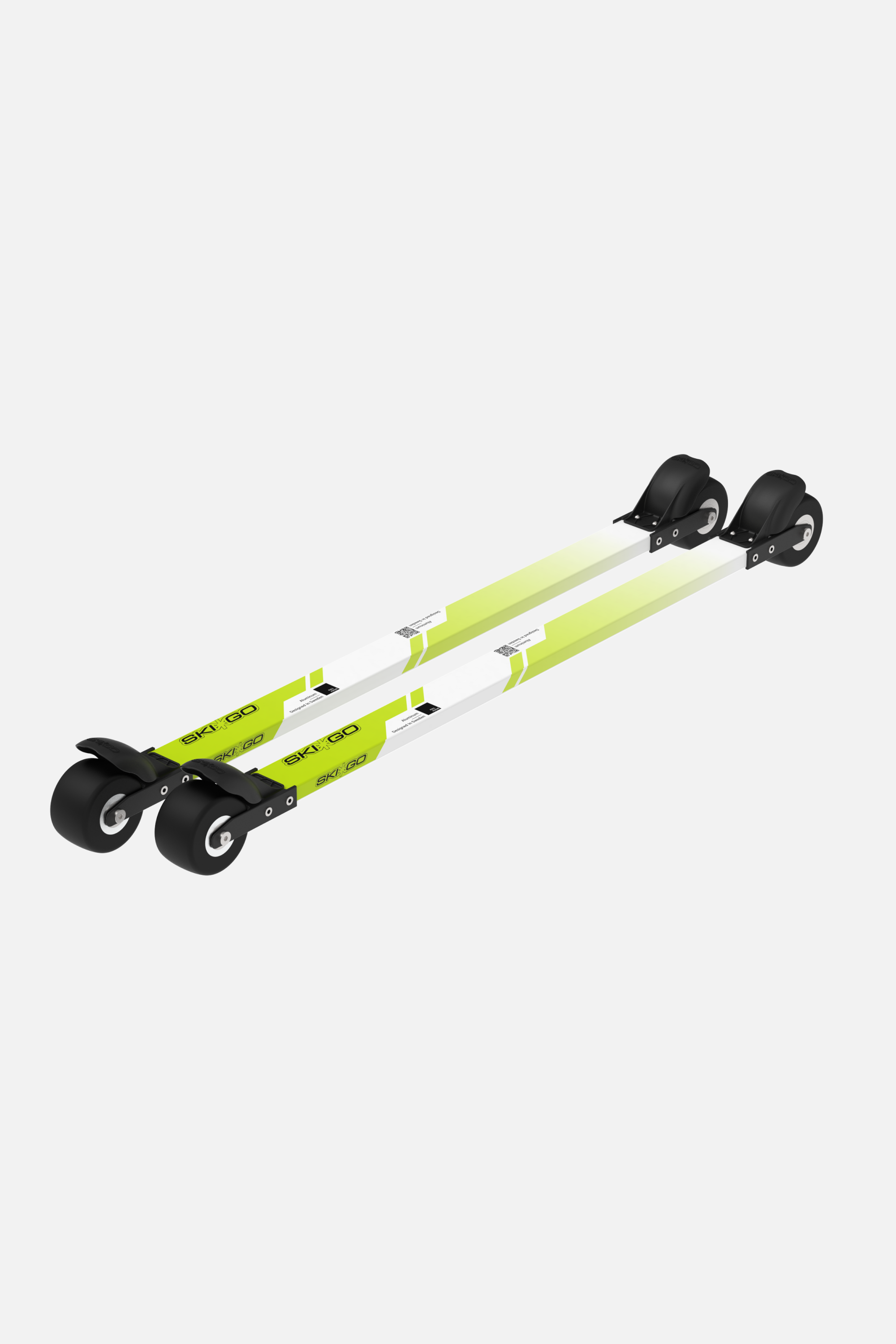 Skigo Klassiska Rullskidor Aluminium - Snö&Tö