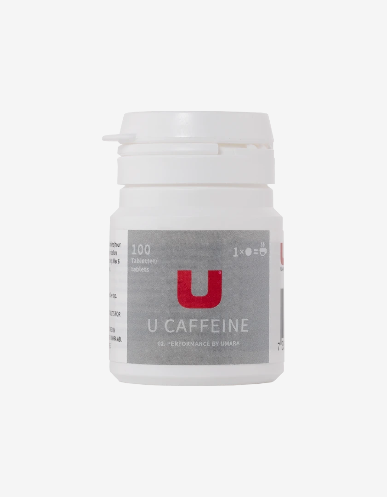 Umara U Caffeine Tablett (100x50mg) - Snö&Tö