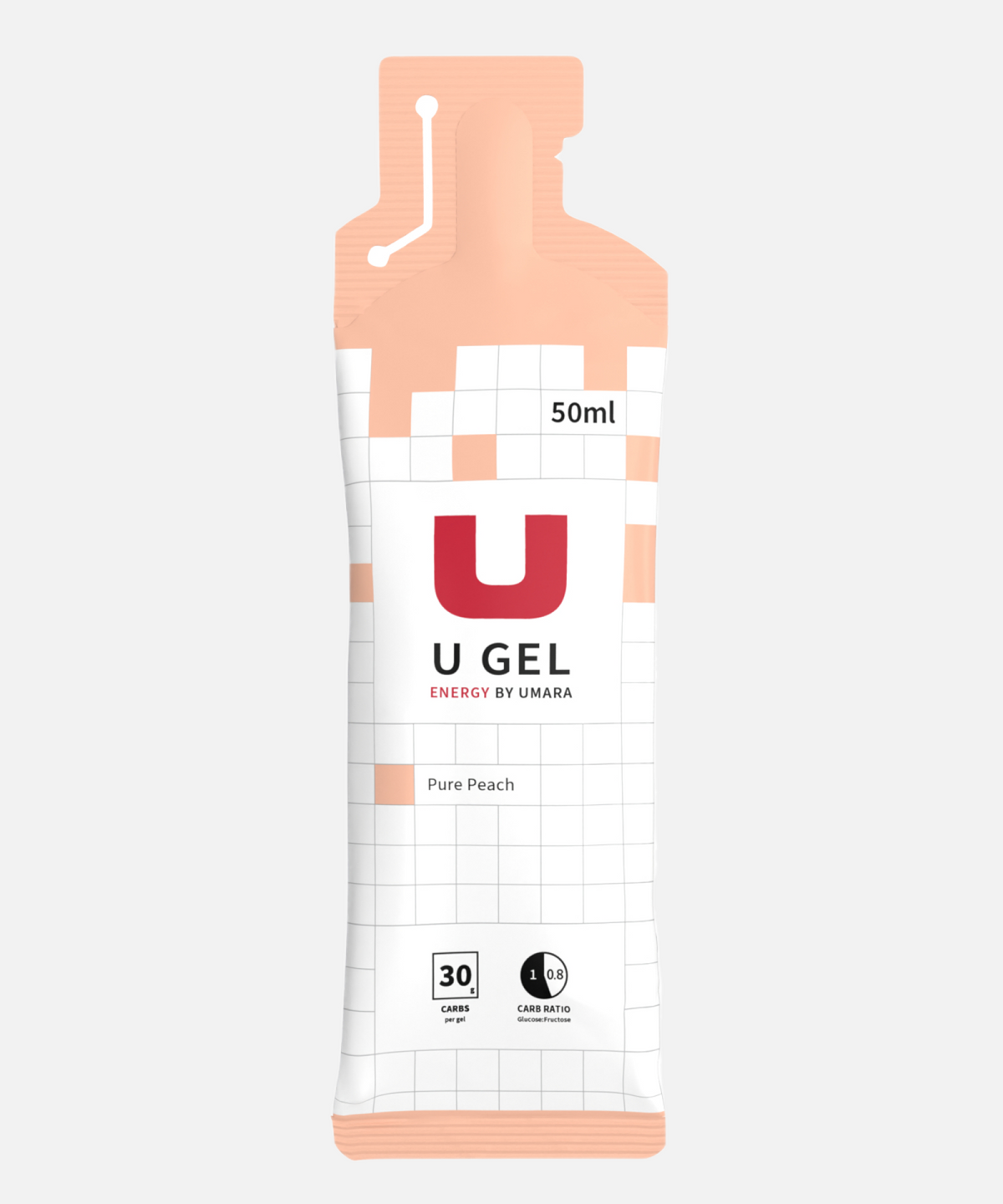 Umara U Gel (30g Carbs) - Pure Peach