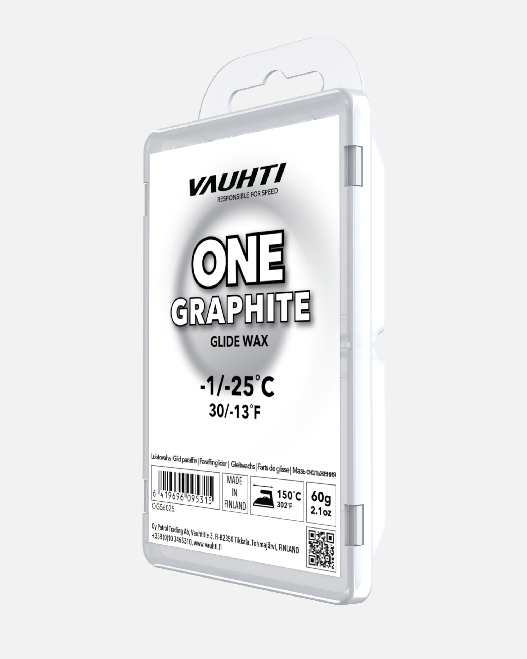 VAUHTI ONE GRAPHITE VALLA 60g