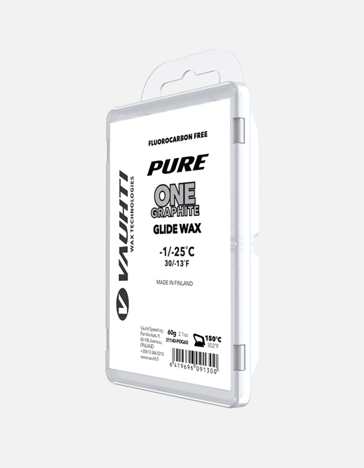 VAUHTI PURE ONE GRAPHITE 60g - Snö&Tö