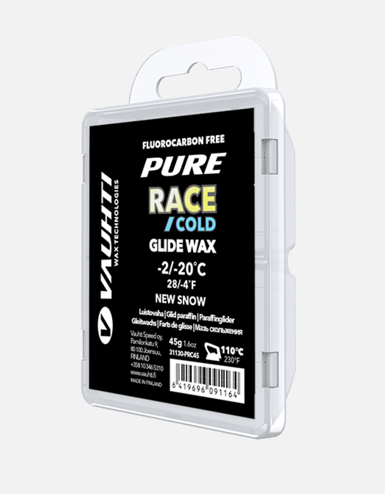 VAUHTI PURE RACE NEW SNOW COLD BLOCK 45g - Snö&Tö