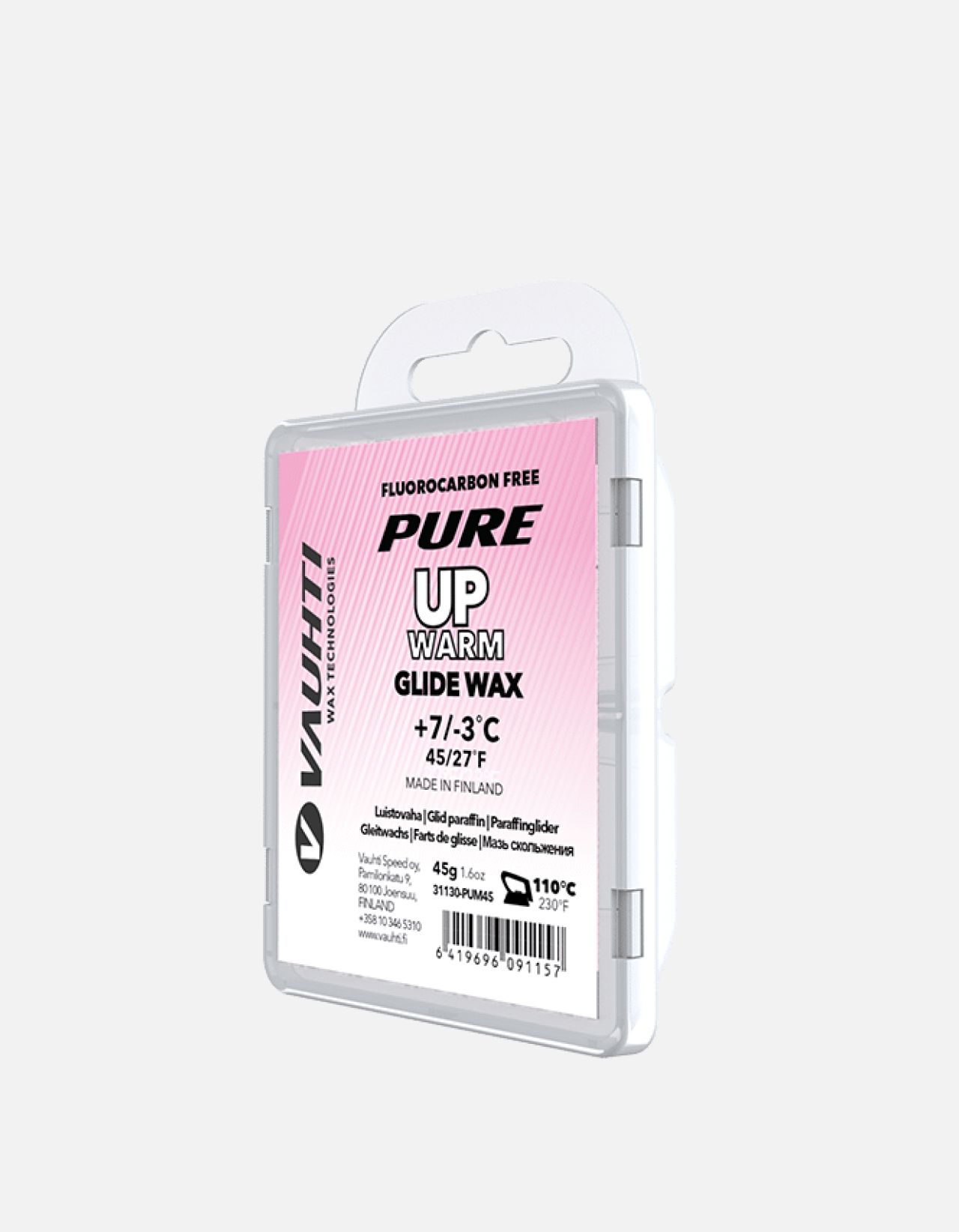 VAUHTI PURE UP WARM 45g - Snö&Tö