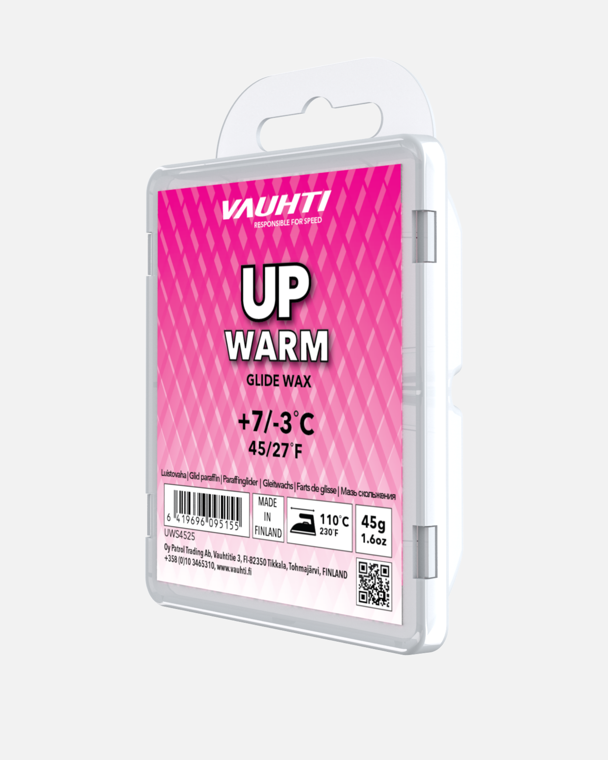 VAUHTI UP WARM VALLA 45g