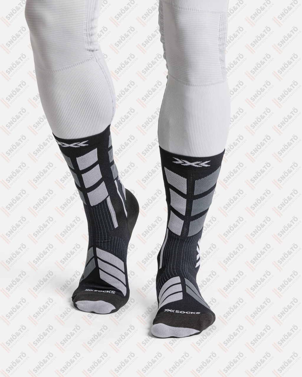 X-BIONIC X-COUNTRY PERFORM CREW, UNISEX, X BLACK/LIGHT GREY - Snö&Tö