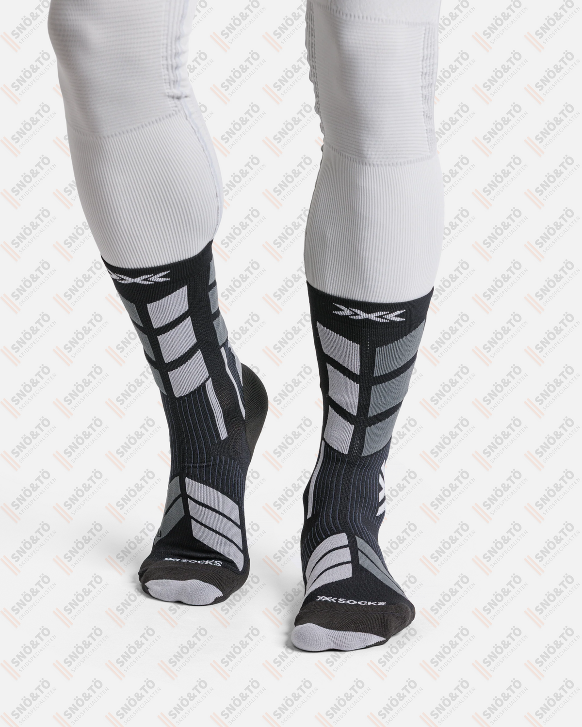 X-BIONIC X-COUNTRY PERFORM CREW, UNISEX, X BLACK/LIGHT GREY - Snö&Tö