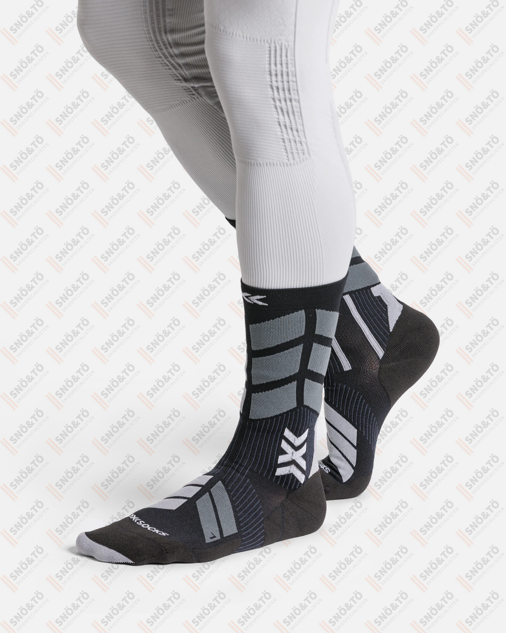 X-BIONIC X-COUNTRY PERFORM CREW, UNISEX, X BLACK/LIGHT GREY - Snö&Tö