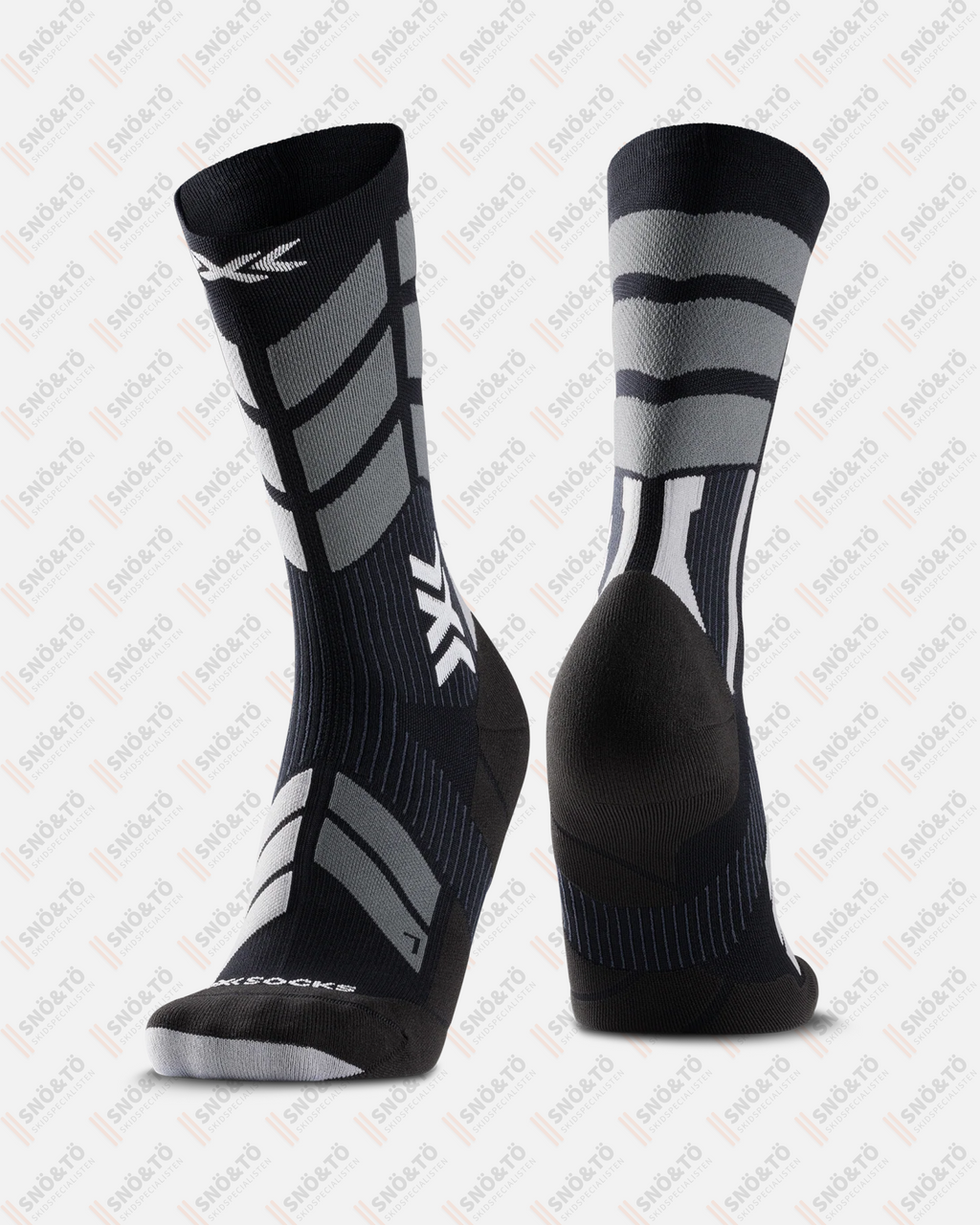 X-BIONIC X-COUNTRY PERFORM CREW, UNISEX, X BLACK/LIGHT GREY - Snö&Tö