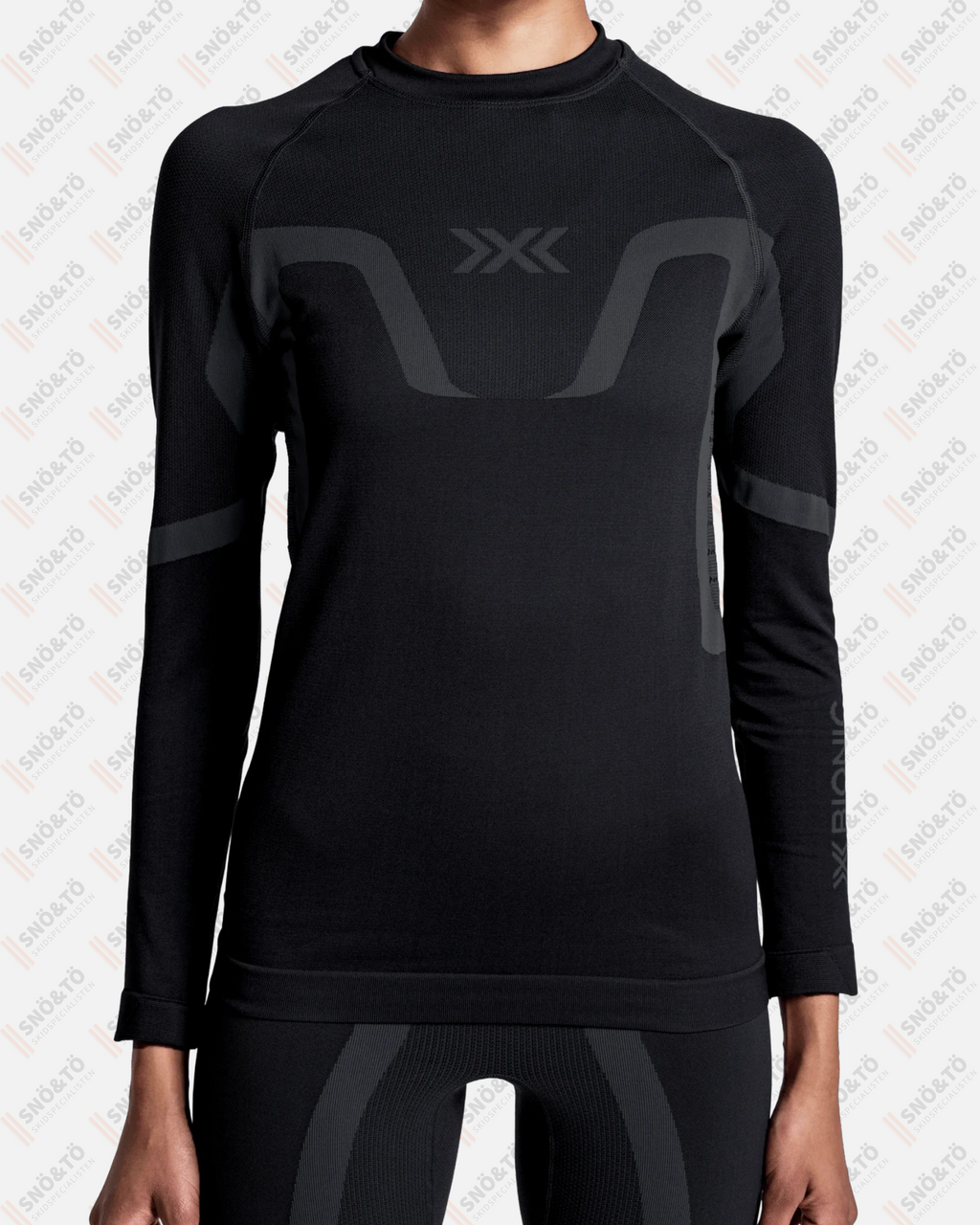 X-BIONIC X-ENTIAL BASELAYER LS, WMN, X BLACK - Snö&Tö