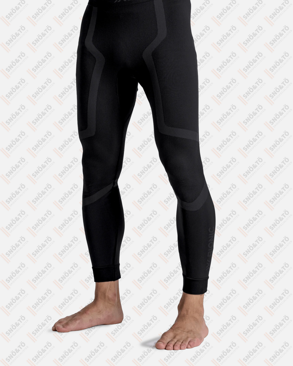 X-BIONIC X-ENTIAL LONG TIGHTS, MEN, X BLACK - Snö&Tö