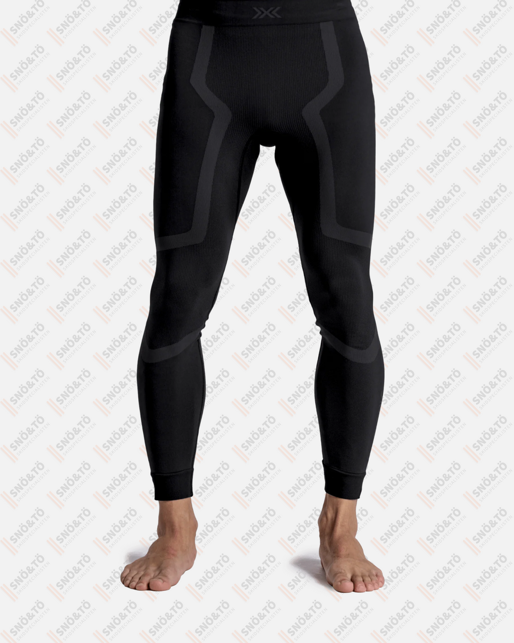 X-BIONIC X-ENTIAL LONG TIGHTS, MEN, X BLACK - Snö&Tö