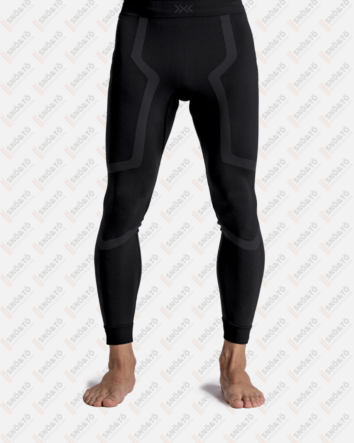 X-BIONIC X-ENTIAL LONG TIGHTS, MEN, X BLACK - Snö&Tö