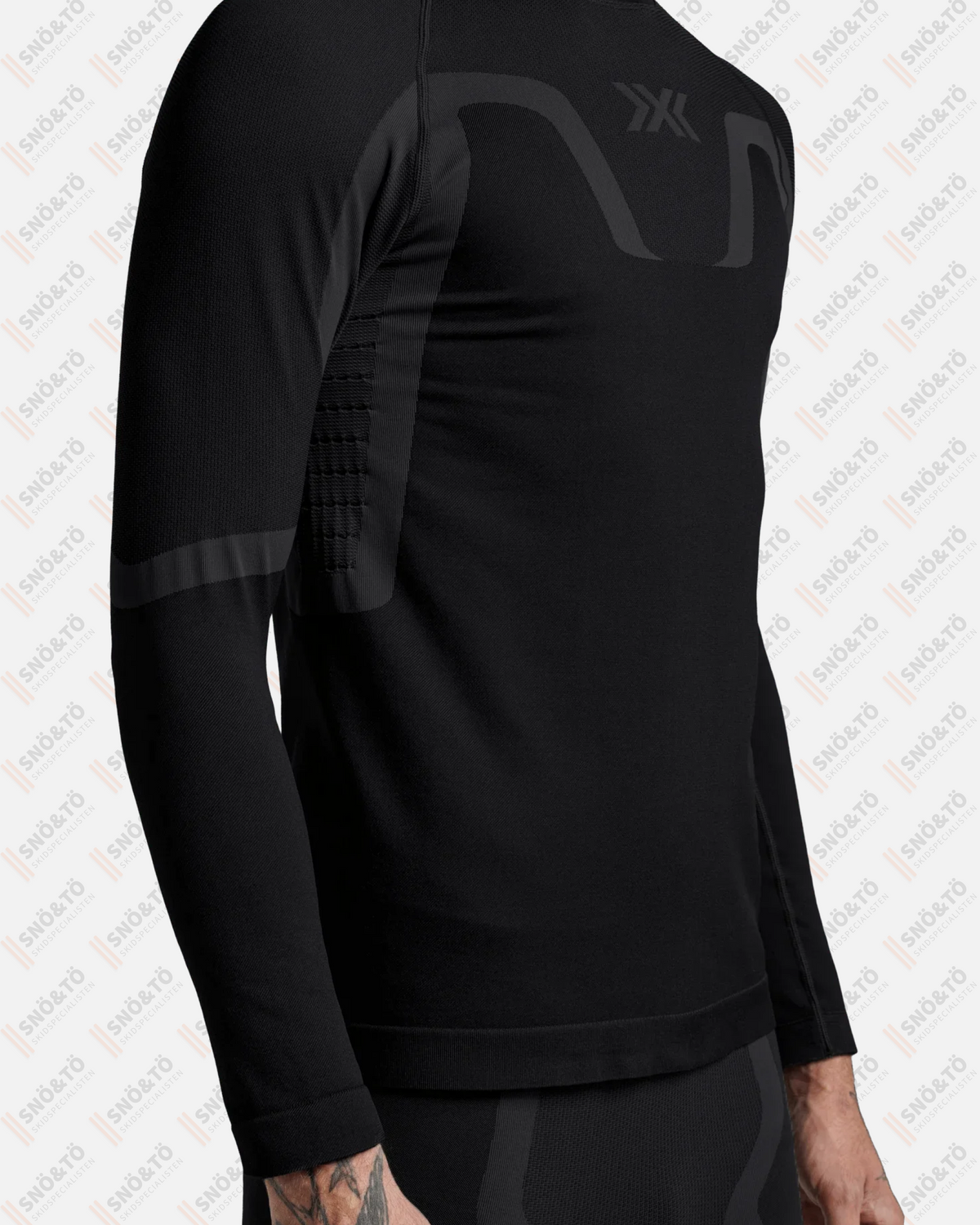 X-BIONIC X-ENTIAL BASELAYER LS, MEN, X BLACK - Snö&Tö