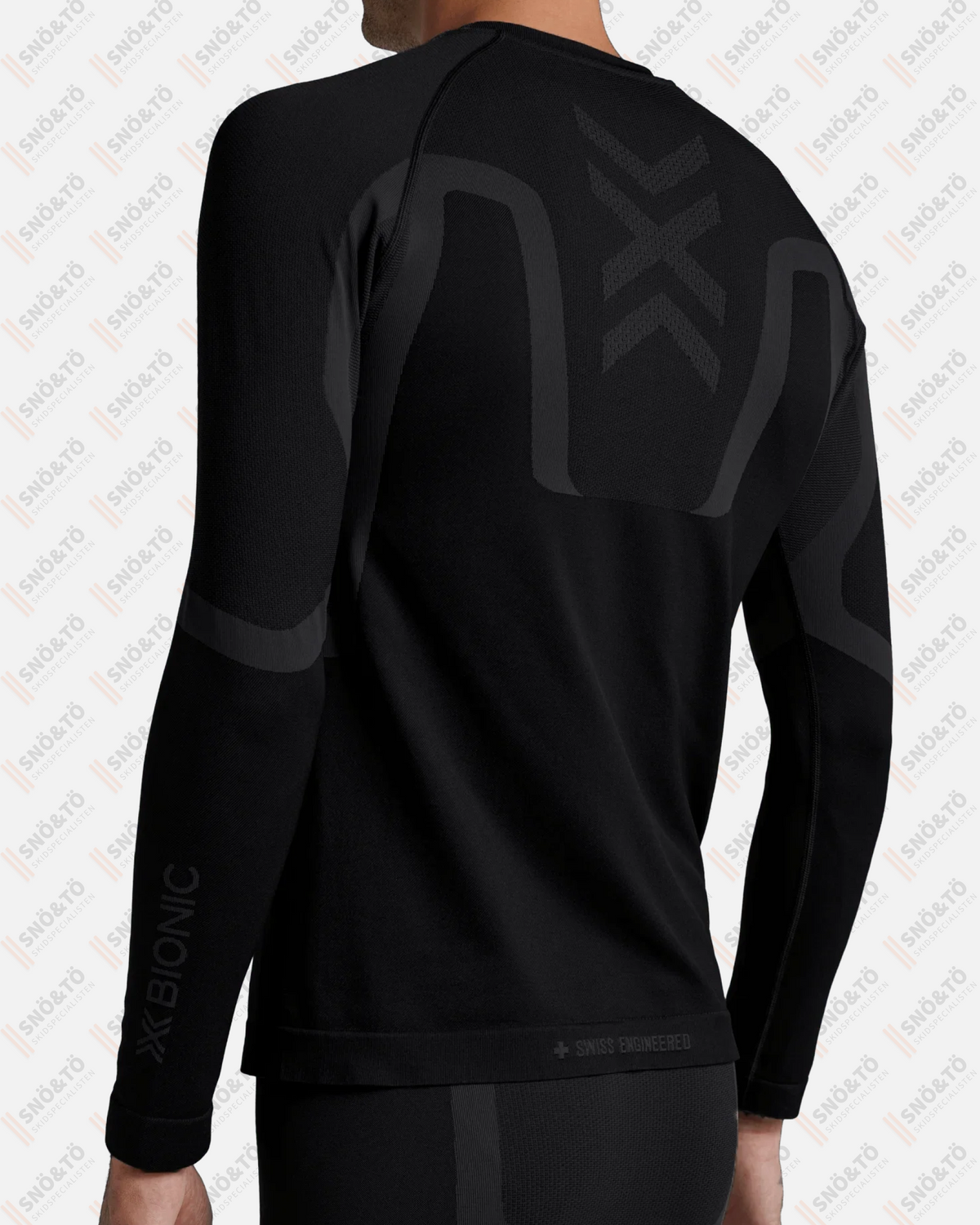 X-BIONIC X-ENTIAL BASELAYER LS, MEN, X BLACK - Snö&Tö