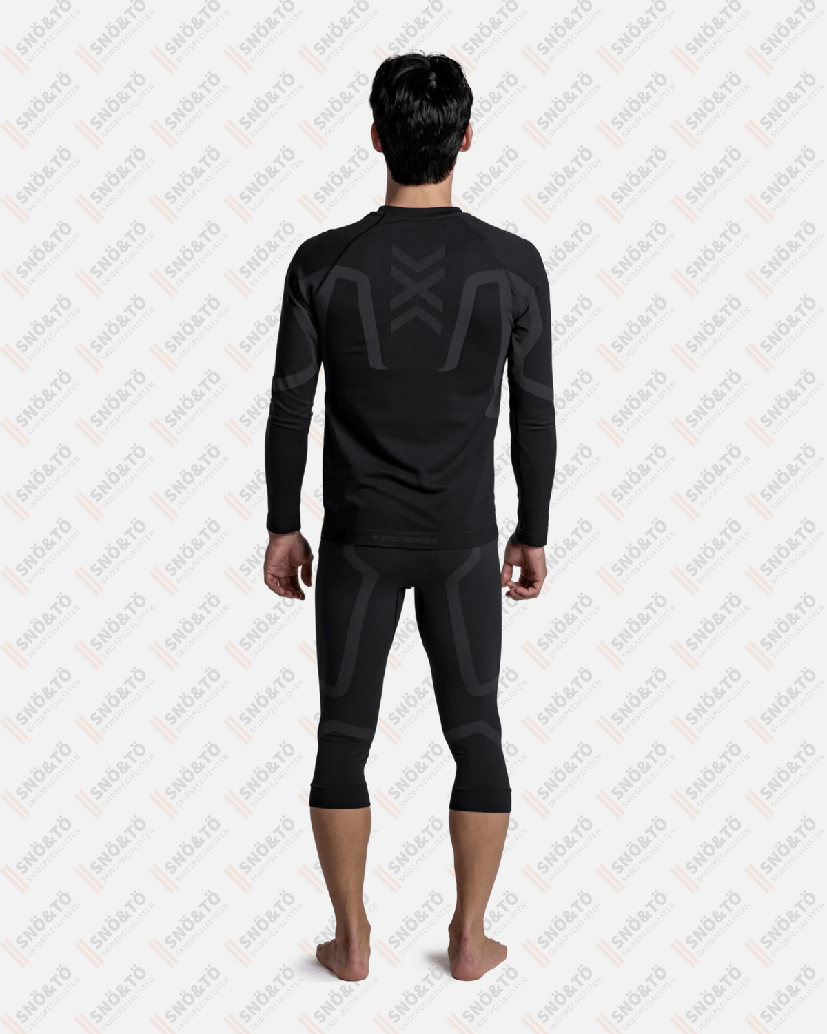 X-BIONIC X-ENTIAL BASELAYER LS, MEN, X BLACK - Snö&Tö
