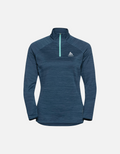 Odlo W Half-Zip Long-Sleeve Mid Layer Top Warm - Snö&Tö