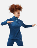 Odlo W Half-Zip Long-Sleeve Mid Layer Top Warm - Snö&Tö